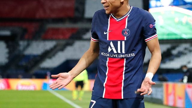 Hatte mit Wadenproblemen zu kämpfen: PSG-Stürmer Kylian Mbappe.