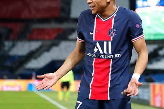 Hatte mit Wadenproblemen zu kämpfen: PSG-Stürmer Kylian Mbappe.