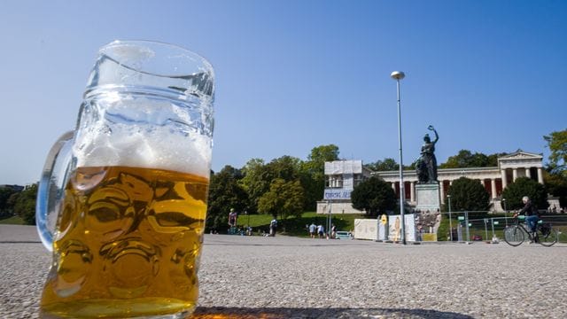 Bier: Rund 7,3 Millionen Liter Bier rannen bei der bisher letzten Wiesn 2019 auf dem Volksfest durch durstige Kehlen.