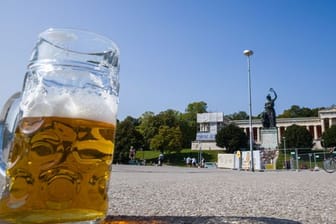 Bier: Rund 7,3 Millionen Liter Bier rannen bei der bisher letzten Wiesn 2019 auf dem Volksfest durch durstige Kehlen.