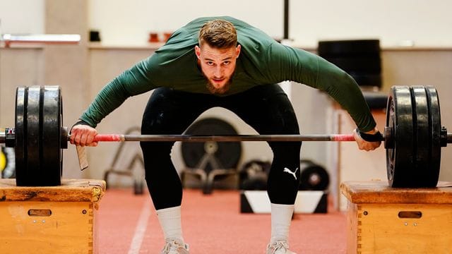 Gewichtereißen für Tokio: Speerwerfer Johannes Vetter will in Tokio Olympia-Gold.