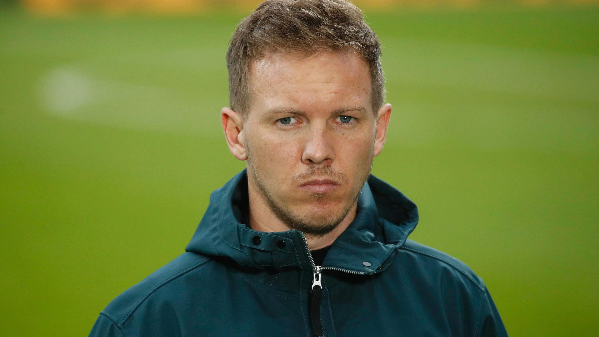 Julian Nagelsmann: Steht mit Leipzig im Finale des DFB-Pokals, sein Team muss sich gegen den BVB beweisen. Julian Nagelsmann: Steht mit Leipzig im Finale des DFB-Pokals, sein Team muss sich gegen den BVB beweisen.