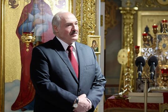Alexander Lukaschenko, Präsident von Belarus.