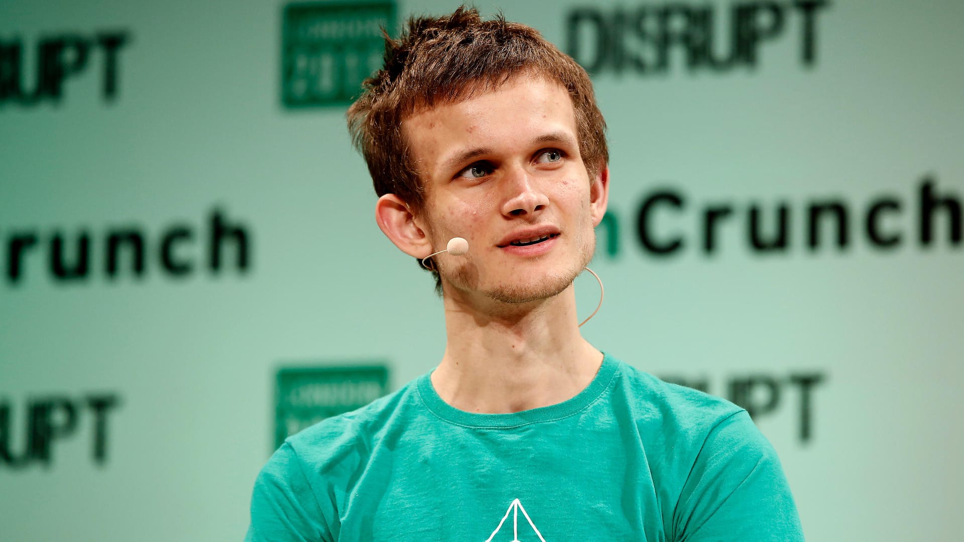 Vitalik Buterin bei einer Tech-Konferenz 2015: Mittlerweile ist der Ethereum-Co-Gründer Milliardär.