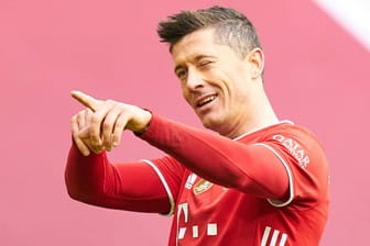 Robert Lewandowski: Der Torjäger hat für die Bayern in dieser Saison bereits 36 Bundesliga-Tore erzielt.