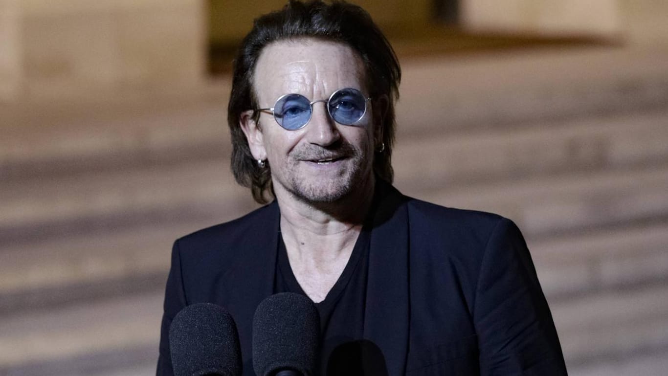 Bono: Mit der Band U2 wurde der Sänger zum Rockstar.