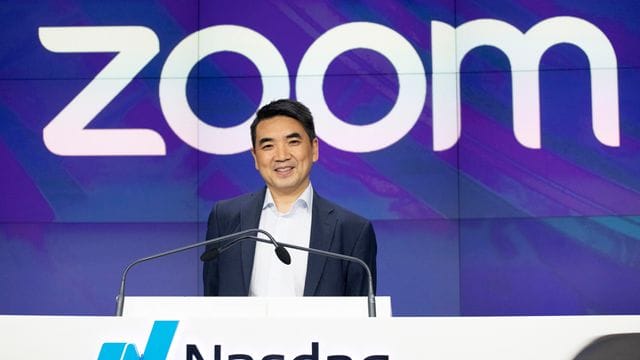Eric Yuan hat den Videokonferenz-Dienst Zoom vor zehn Jahren gegründet. Eric Yuan hat den Videokonferenz-Dienst Zoom vor zehn Jahren gegründet.