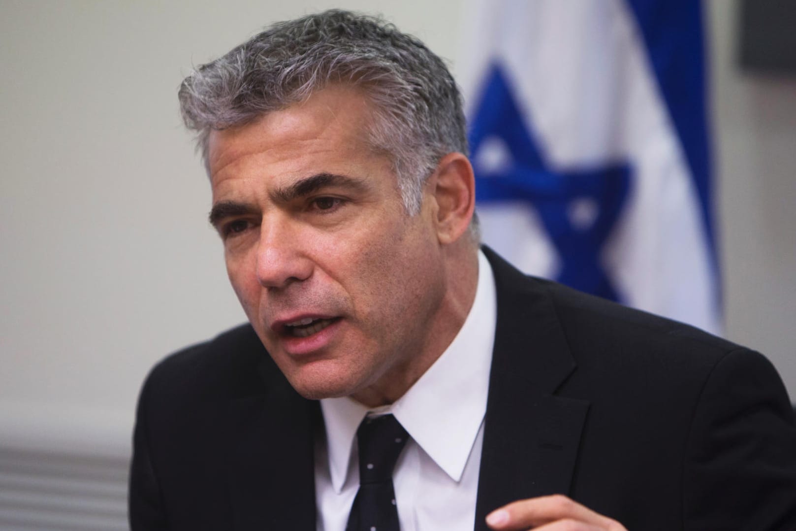 Israels Oppoisitionsführer Jair Lapid: Vor seiner Karriere als Politiker arbeitete der 57-Jährige als Fernsehmoderator.