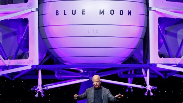 Jeff Bezos hat vor 20 Jahren Blue Origin gegründet.