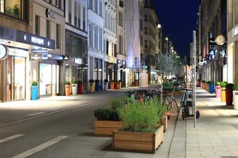 Leere Straßen in Hamburg: Das Bundesverfassungsgericht hat Eilanträge gegen die Ausgangssperre abgewiesen.