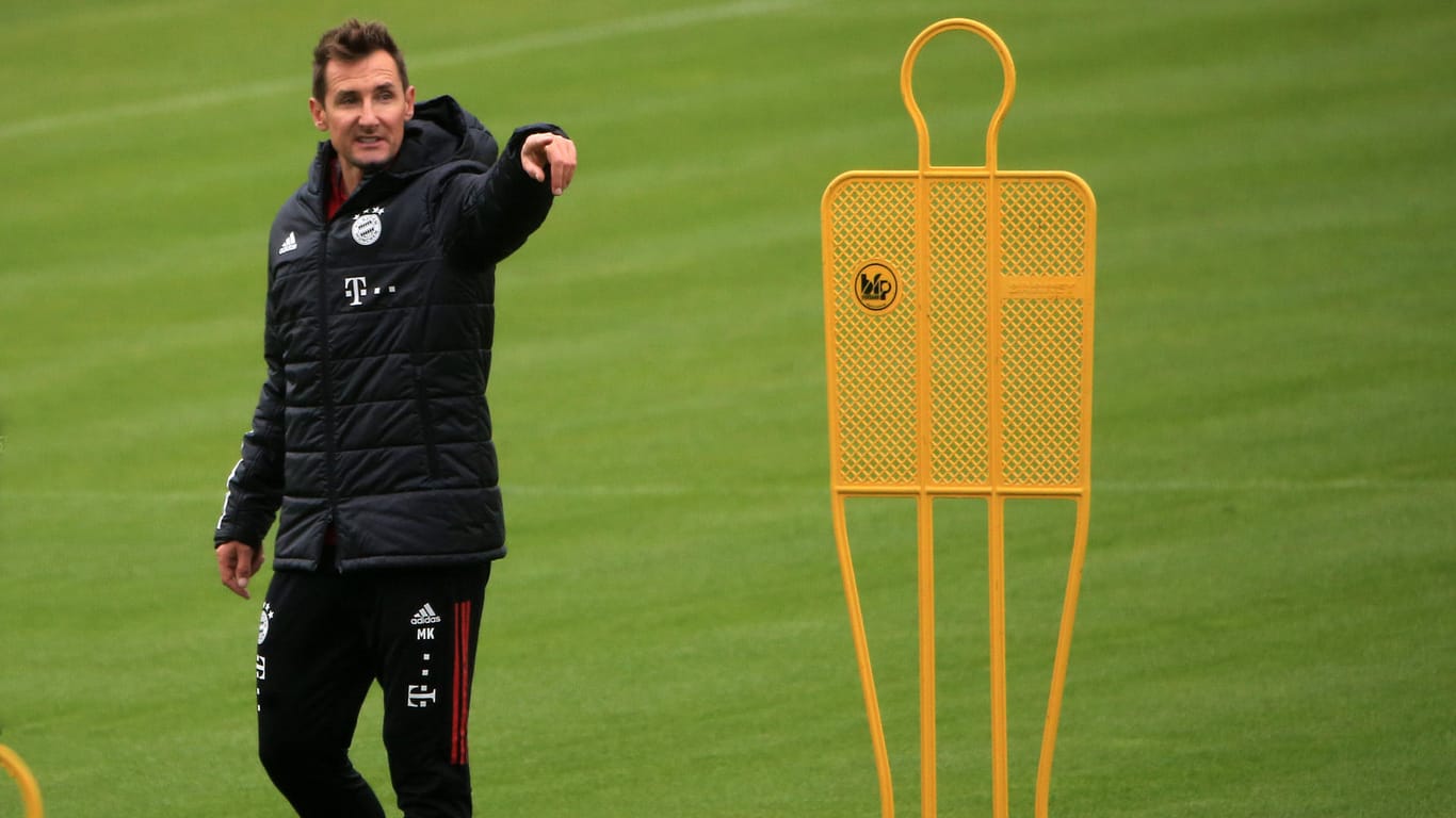 Ex-Nationalspieler Miroslav Klose arbeitet derzeit als Co-Trainer von Hansi Flick beim FC Bayern.
