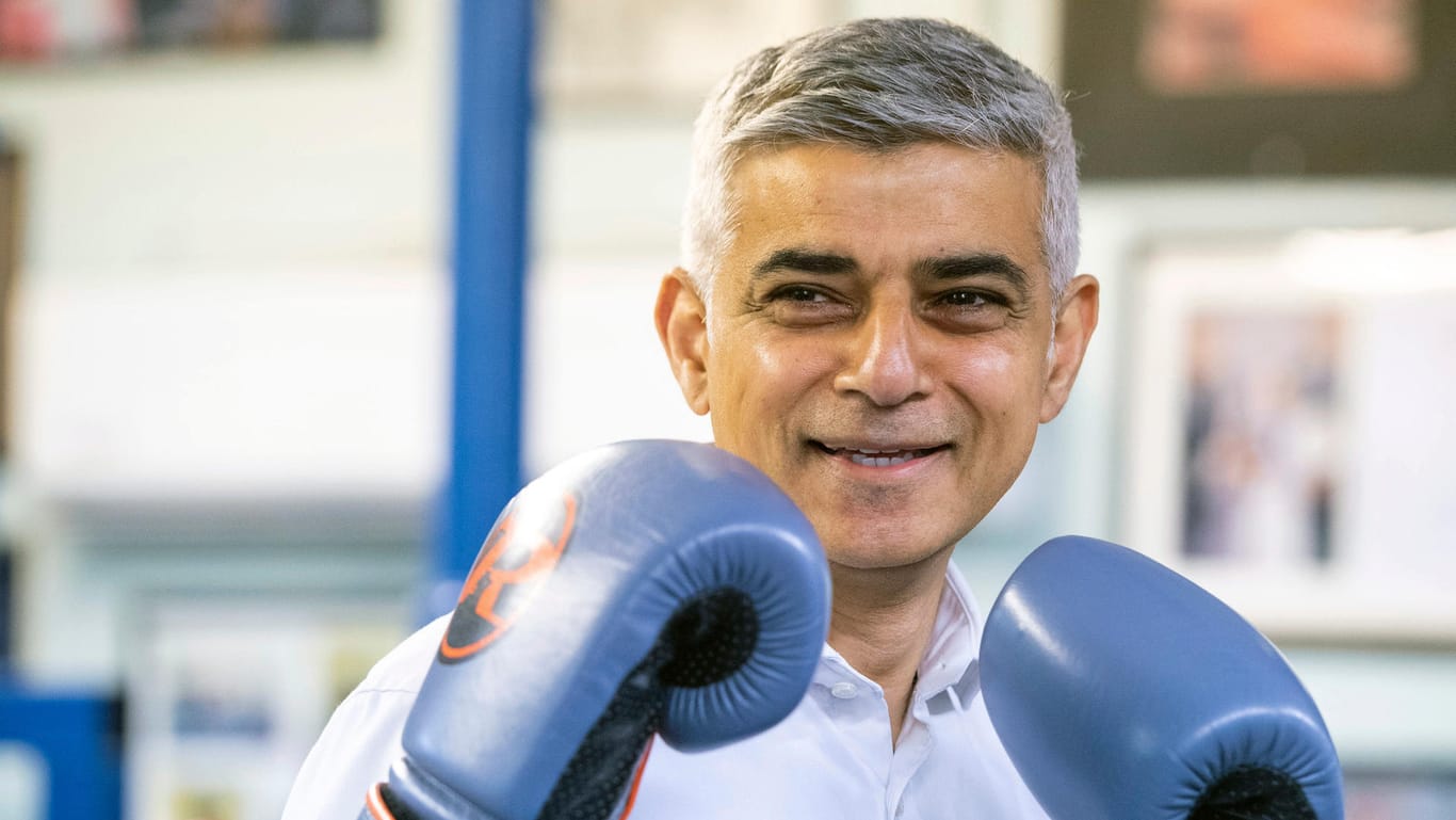 Sadiq Khan: Londons Bürgermeister liegt in den Umfragen vorne.