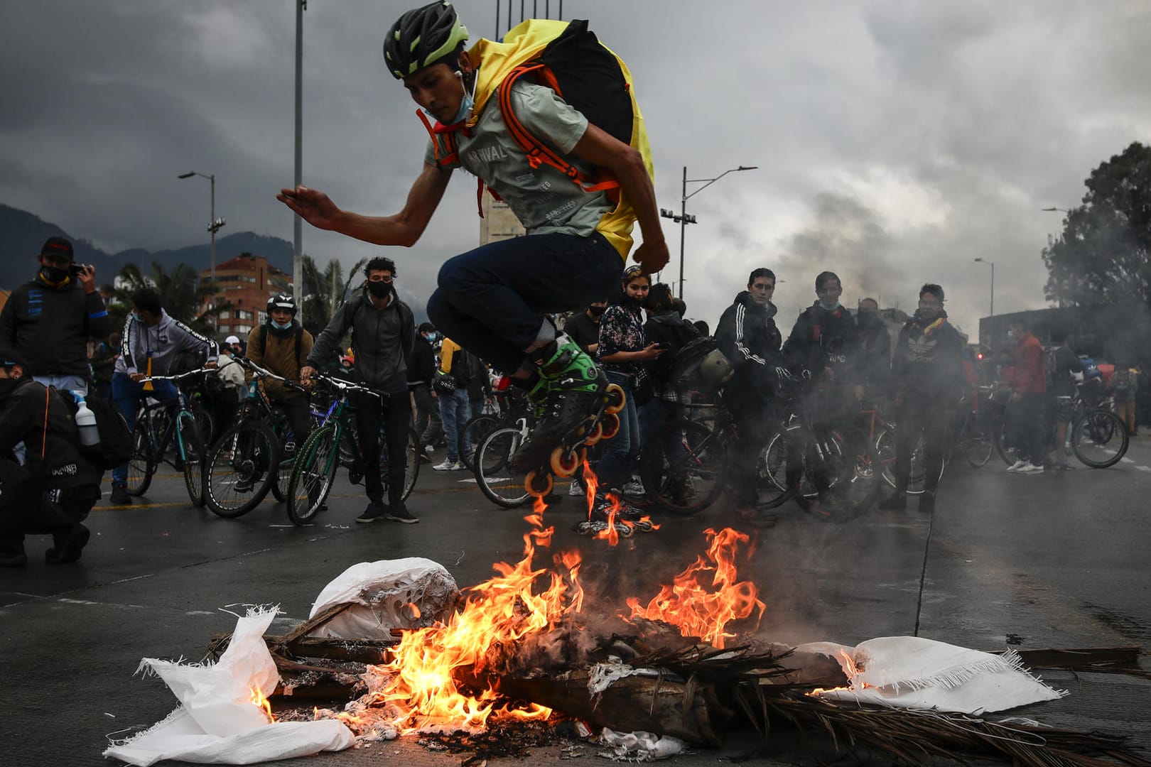 Proteste in Bogotá: Mindestens 24 Menschen sollen gestorben sein.