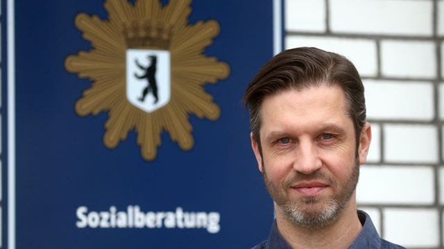 Jan Hülsenbeck, Leiter des Psychosozialen Dienstes der Berliner Polizei (Archivbild): Der Psychologe gehörte in der Vergangenheit selbst einer Einsatzhundertschaft an.