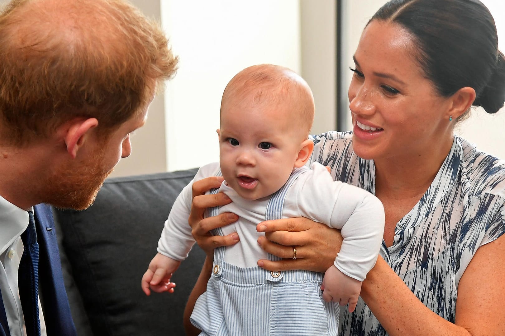 Harry und Meghan im September 2019 mit Archie: Heute wird ihr Sohn schon zwei Jahre alt.