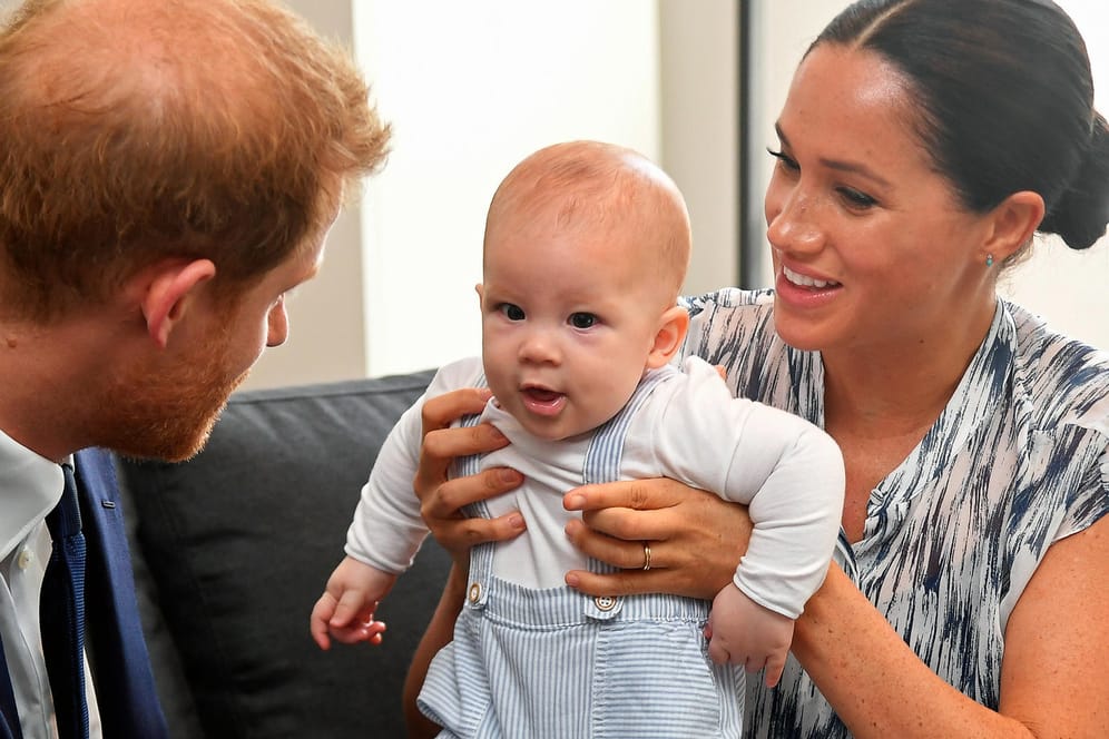 Harry und Meghan im September 2019 mit Archie: Heute wird ihr Sohn schon zwei Jahre alt.