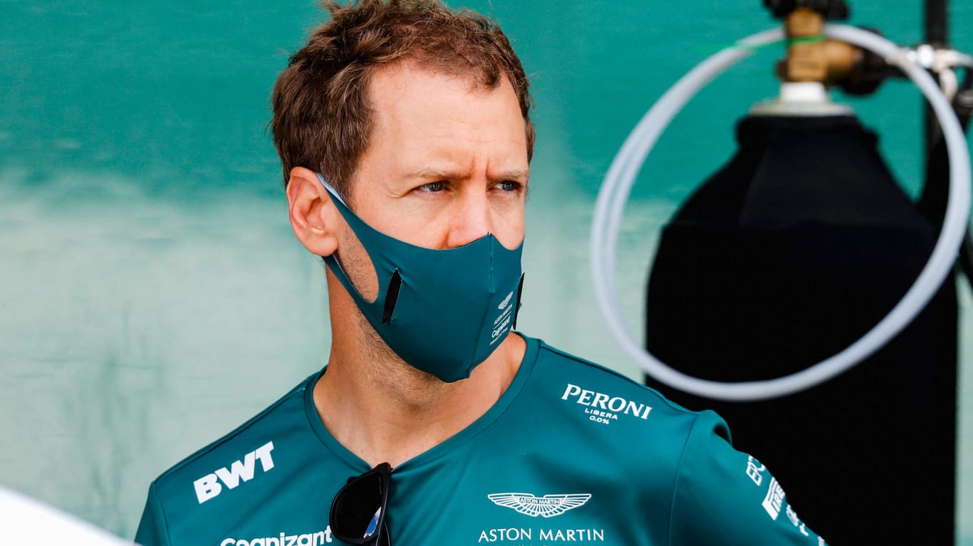 Mäßiger Saisonstart: Sebastian Vettel und Aston Martin blieben bisher hinter den Erwartungen zurück.