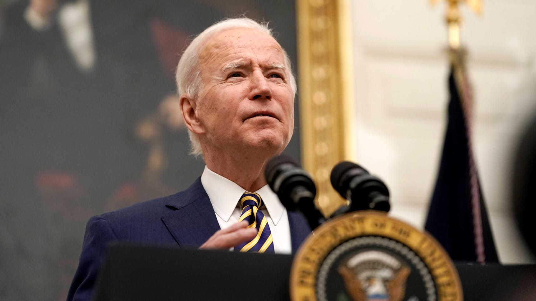 Joe Biden: Im Januar 2021 wurde er als US-Präsident vereidigt.