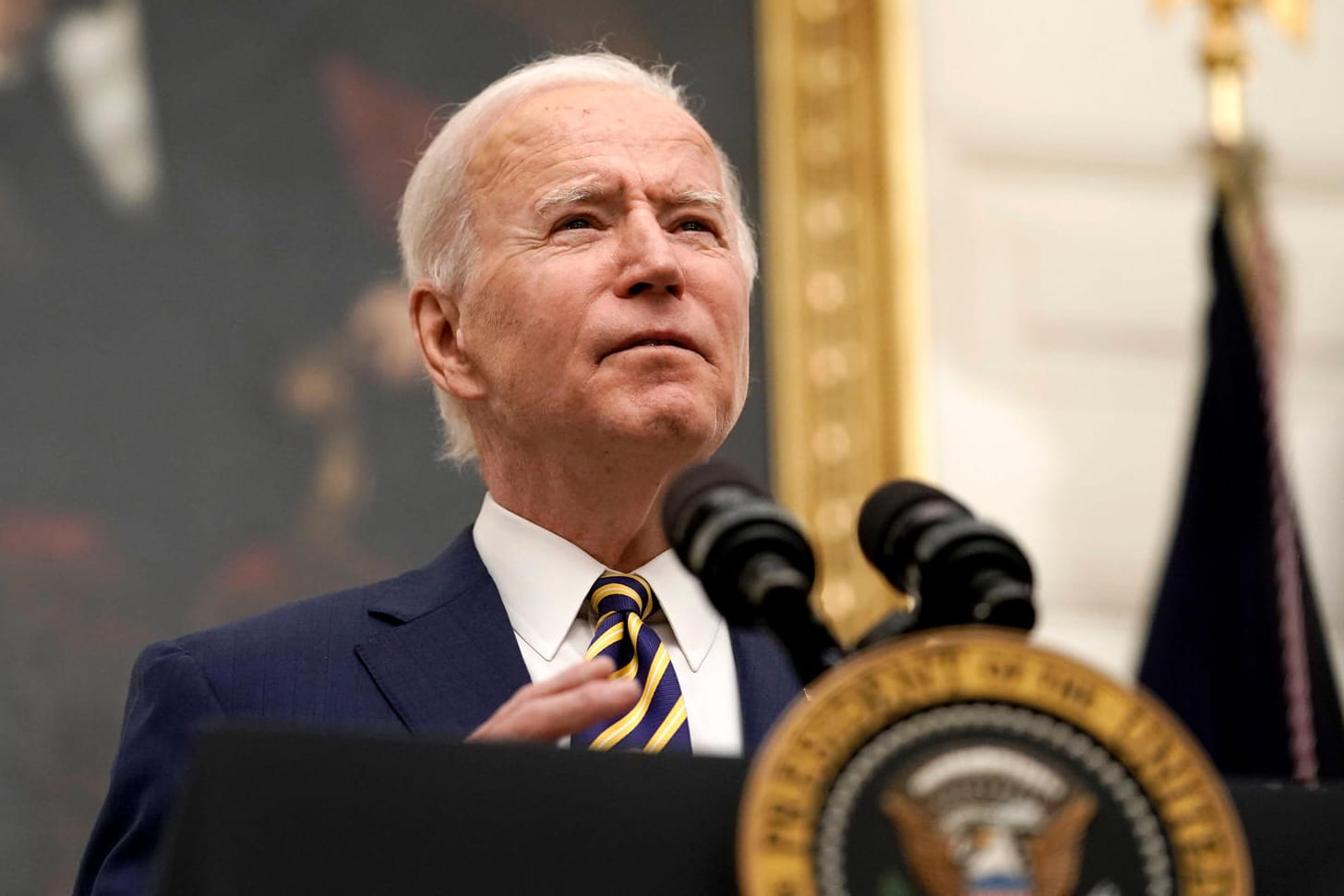 Joe Biden: Im Januar 2021 wurde er als US-Präsident vereidigt.