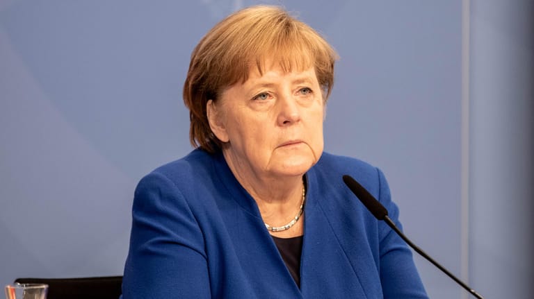 Angela Merkel beim Petersberger Klimadialog: Die Bundeskanzlerin wirbt dafür, dass mehr Länder in die Bepreisung von CO2 einsteigen.