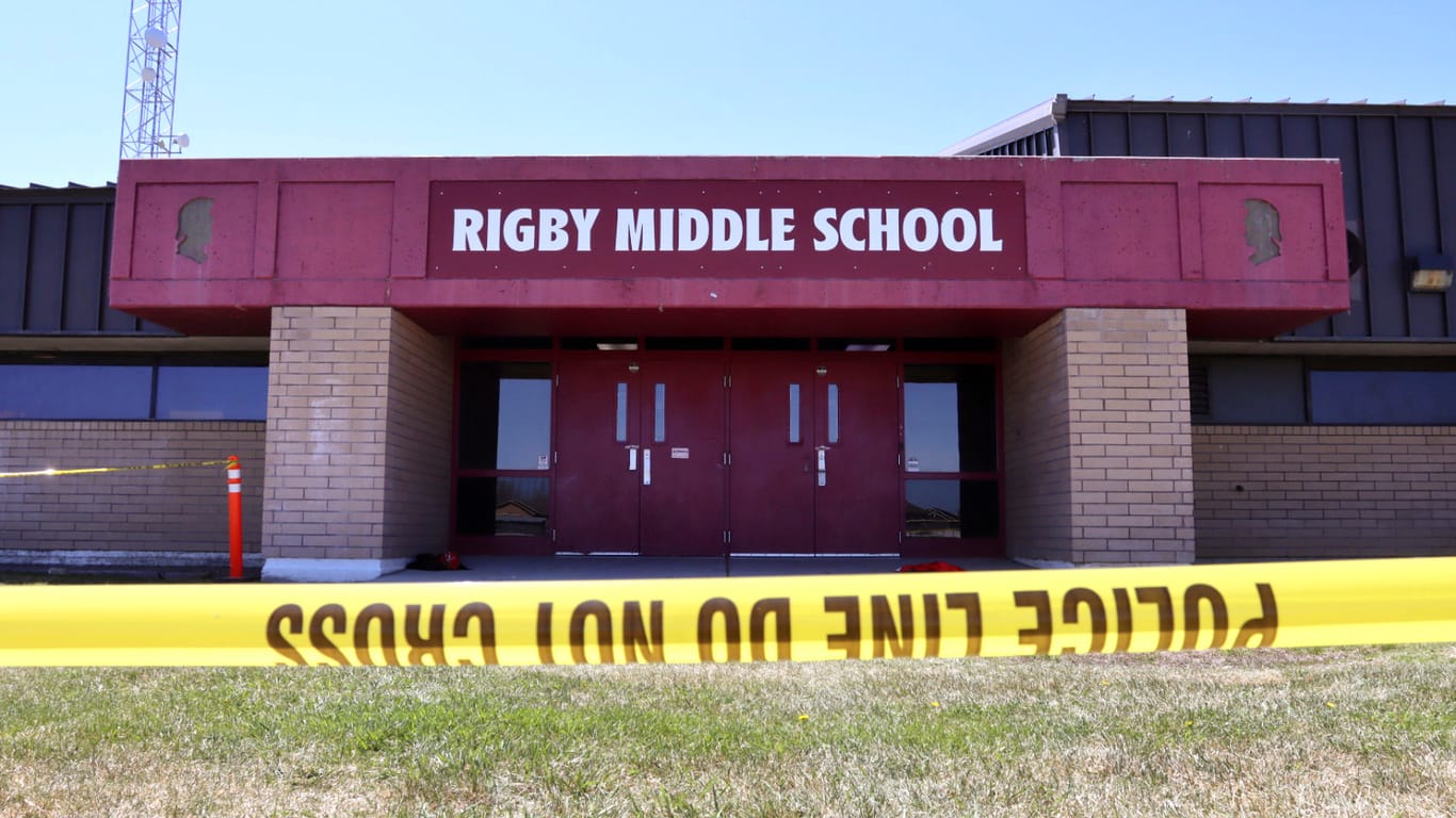 Der Tatort in Idaho: Eine junge Schülerin gab in der Schule Schüsse ab.