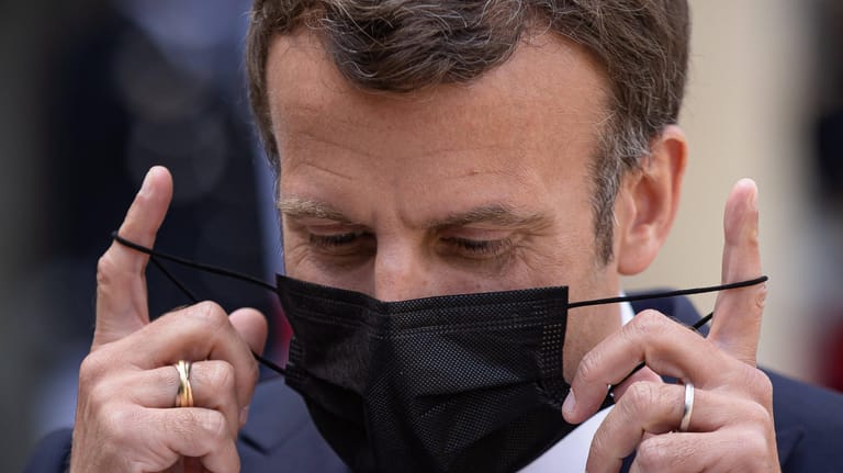 Emmanuel Macron: Frankreich hat offenbar eine Impfstoff-Bestellung blockiert.