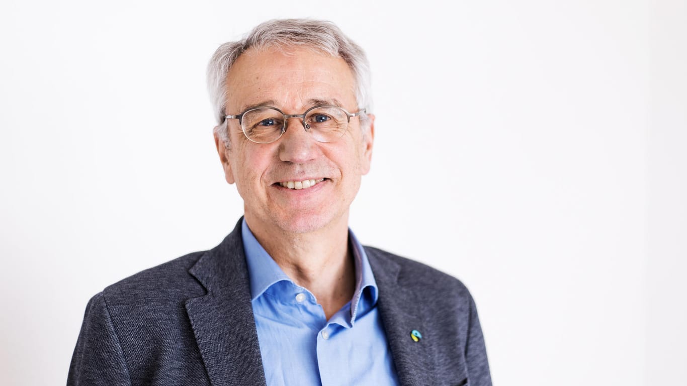 Dieter Overath, Vorstandsvorsitzender von TransFair e.V., dem deutschen Fairtrade-Ableger.
