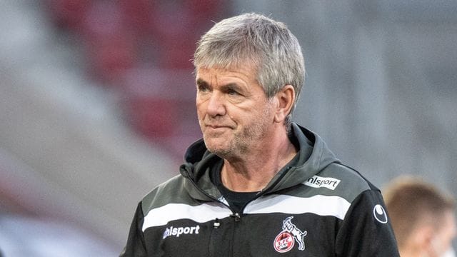 Trainer Friedhelm Funkel vom 1. FC Köln: Am Sonntag muss wieder ein Sieg her.