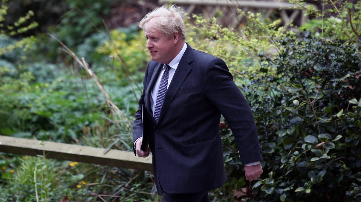 Boris Johnson: Der Premierminister findet die bisherigen Wahlergebnisse in Großbritannien "sehr ermutigend".