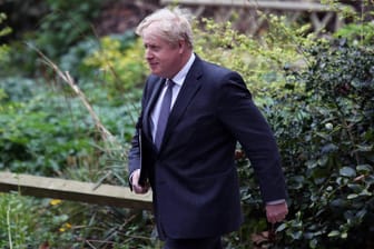Boris Johnson: Der Premierminister findet die bisherigen Wahlergebnisse in Großbritannien "sehr ermutigend".