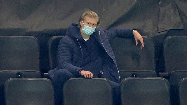 Der BVB bangt im Topspiel gegen Leipzig um Torjäger Erling Haaland. Der BVB bangt im Topspiel gegen Leipzig um Torjäger Erling Haaland.