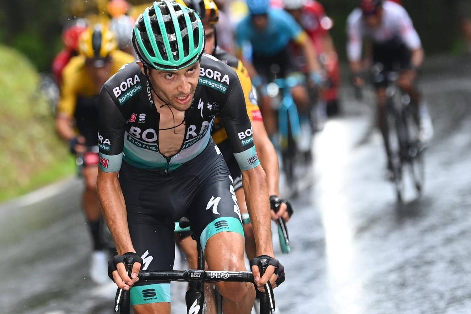 Emanuel Buchmann: Der Bergfahrer vom Team Bora-hansgrohe gehört zu den Favoriten beim Giro d'Italia.