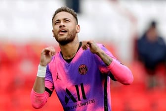 Neymar war 2017 für die Rekordablösesumme von 222 Millionen Euro vom FC Barcelona zu PSG gewechselt.