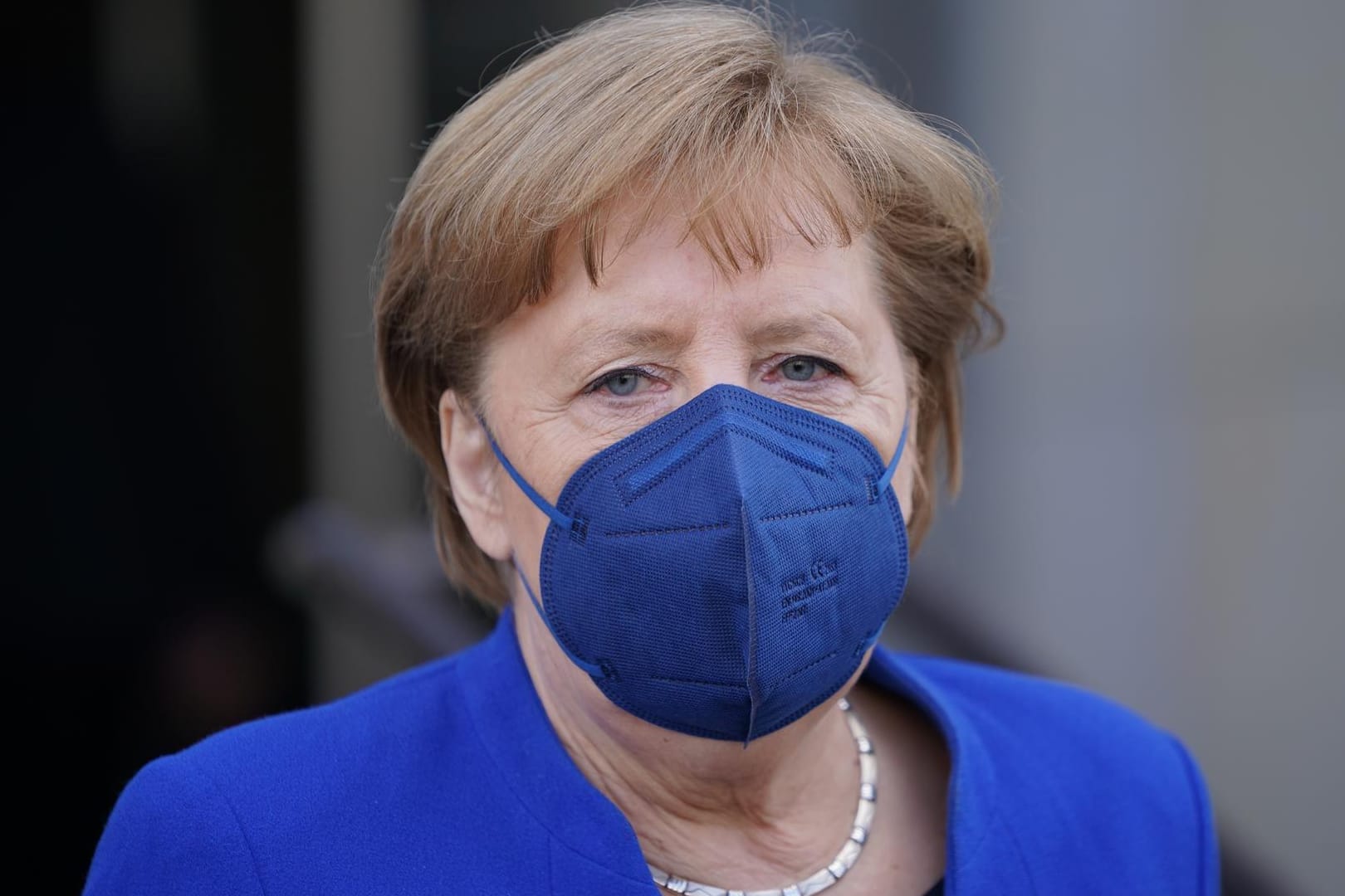 Angela Merkel. Die Bundeskanzlerin hat zum 76. Jahrestag des Endes des Zweiten Weltkrieges an die Opfer der NS-Gewaltherrschaft erinnert.