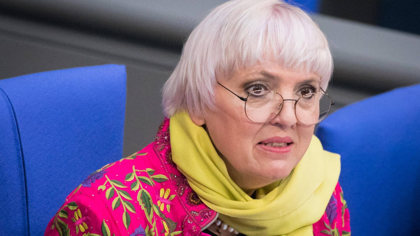 Claudia Roth: Die Vizepräsidentin des Bundestages kritisiert Boris Palmer scharf.