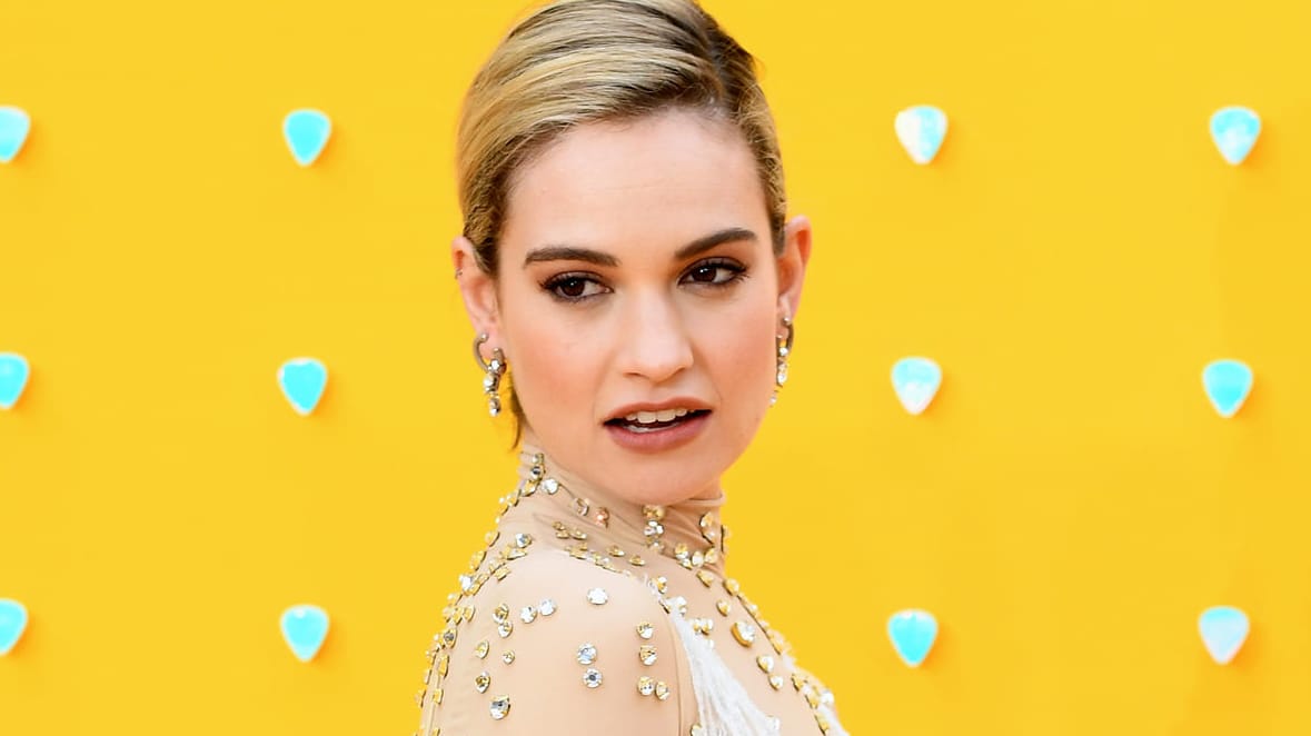 Lily James: Sie schlüpft für eine Serie in die Rolle von Pamela Anderson.