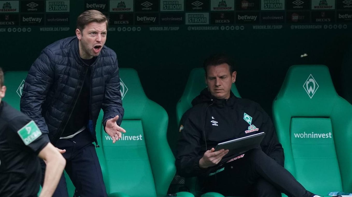 Werder Bremen: Für Trainer Florian Kohfeldt wird die Luft nach dem 0:0 gegen Leverkusen immer dünner. Werder Bremen: Für Trainer Florian Kohfeldt wird die Luft nach dem 0:0 gegen Leverkusen immer dünner.