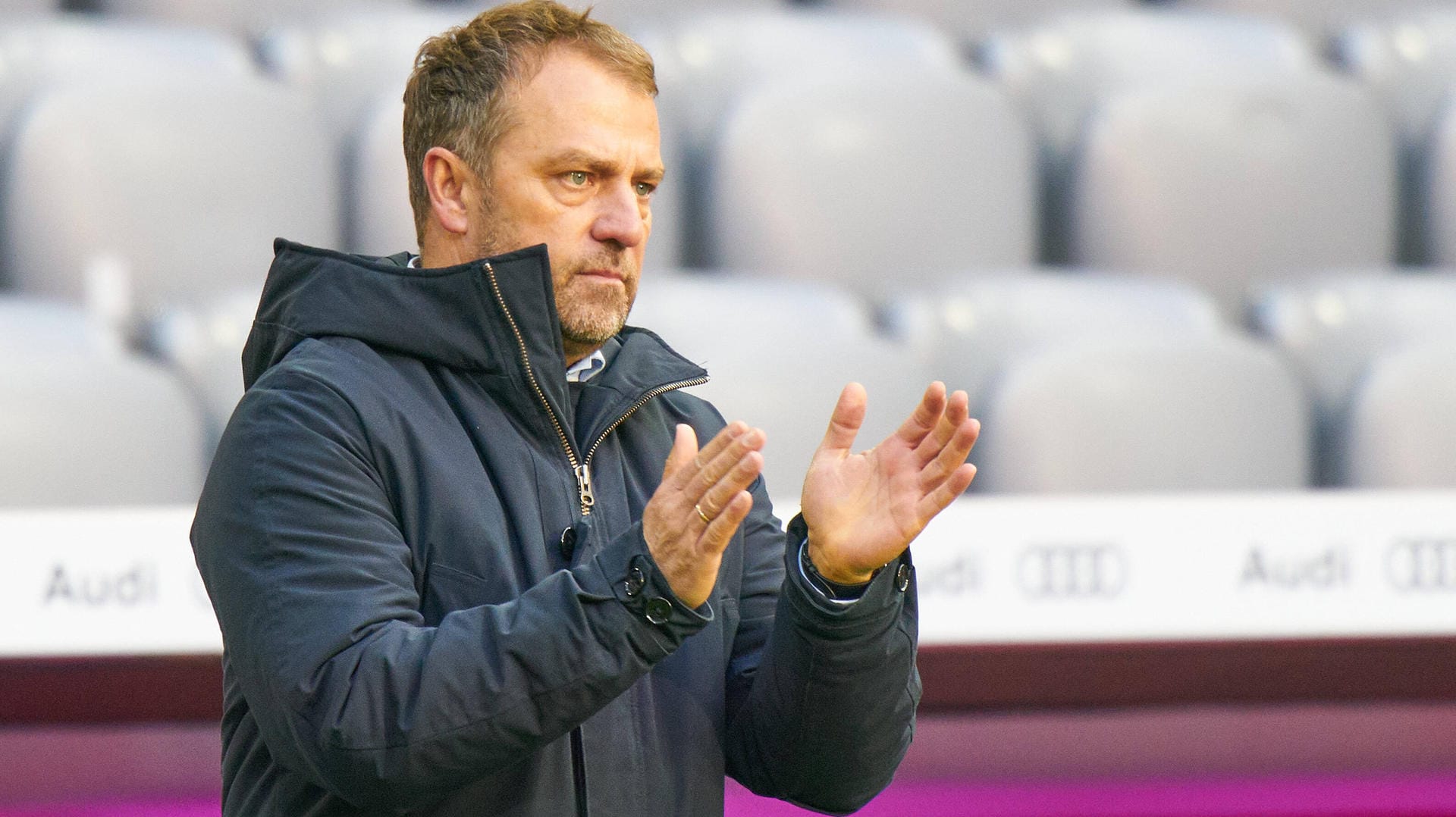 Hansi Flick: Der Bayern-Trainer hat mit den Münchner sieben Titel geholt. Hansi Flick: Der Bayern-Trainer hat mit den Münchner sieben Titel geholt.