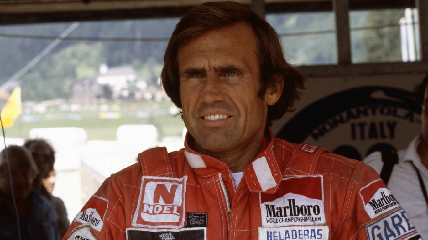 Carlos Reutemann (Archivbild, 1981): Der frühere Formel-1-Vizeweltmeister wurde mit einer Darmblutung ins Krankenhaus eingeliefert.