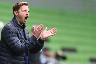 Coach Florian Kohfeldt kämpft mit Werder Bremen gegen den Abstieg.