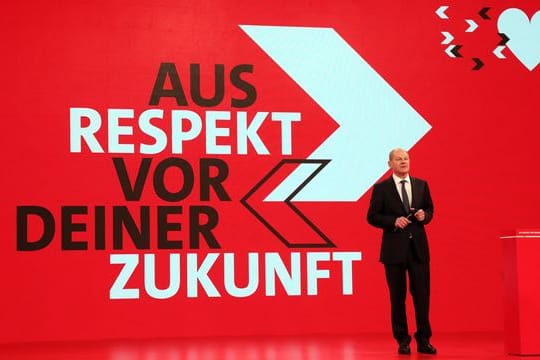 SPD-Kanzlerkandidat Olaf Scholz findet: "Eine weitere von CDU und CSU geführte Regierung wäre ein Risiko für Wohlstand und Arbeitsplätze.