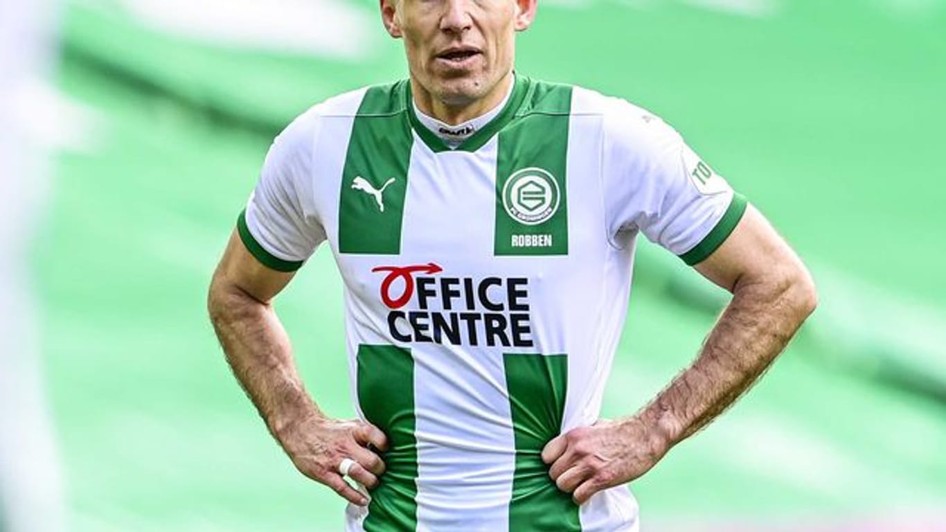 Robben steuerte beim 4:0-Erfolg des FC Groningen beim FC Emmen zwei Vorlagen dazu.