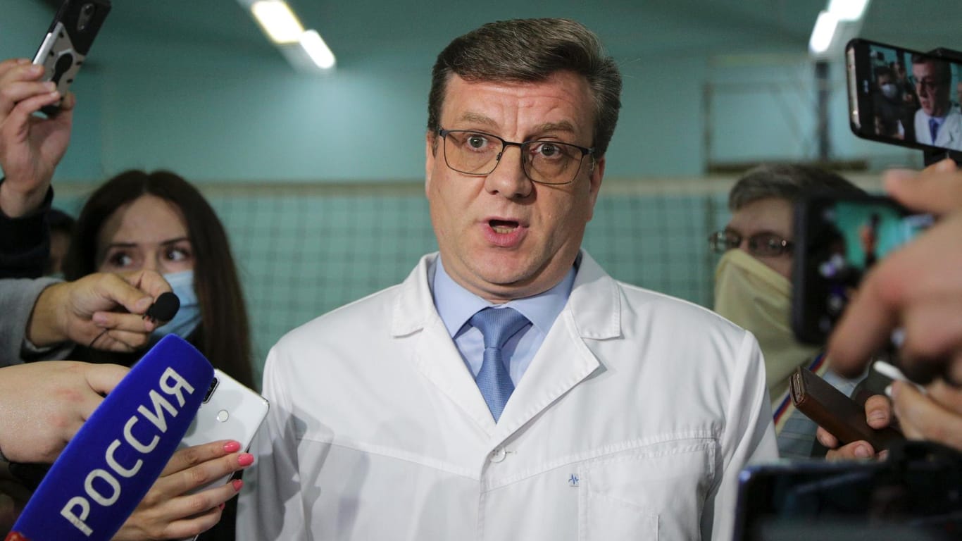 Alexander Murachowski: Der Chefarzt des Ambulanzkrankenhauses hatte Nawalny nach seiner Vergiftung behandelt.