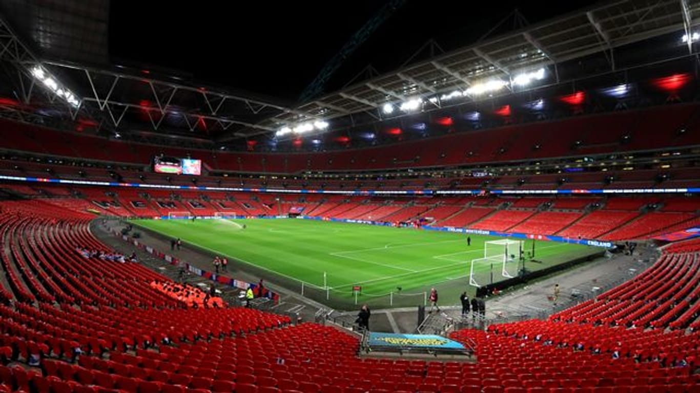 Sollte das Champions-League-Endspiel verlegt werden, wäre das Wembley-Stadion die logische Wahl als Spielstätte.