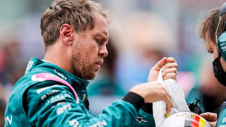 Hinter den Erwartungen: Für Sebastian Vettel und Aston Martin läuft es bisher nicht nach Plan.