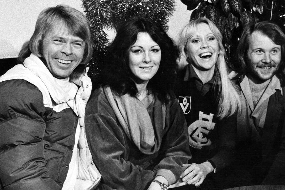 Glückliche Zeiten: Die schwedische Popgruppe ABBA 1979.