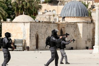 Kämpfe in Ost-Jerusalem: Viele Menschen sollen verletzt sein.