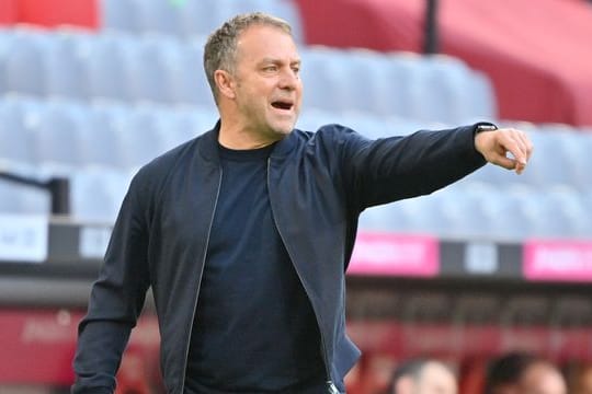 Gilt als aussichtsreichster Kandidat auf das Amt des Bundestrainers: Noch-Bayern-Coach Hansi Flick.