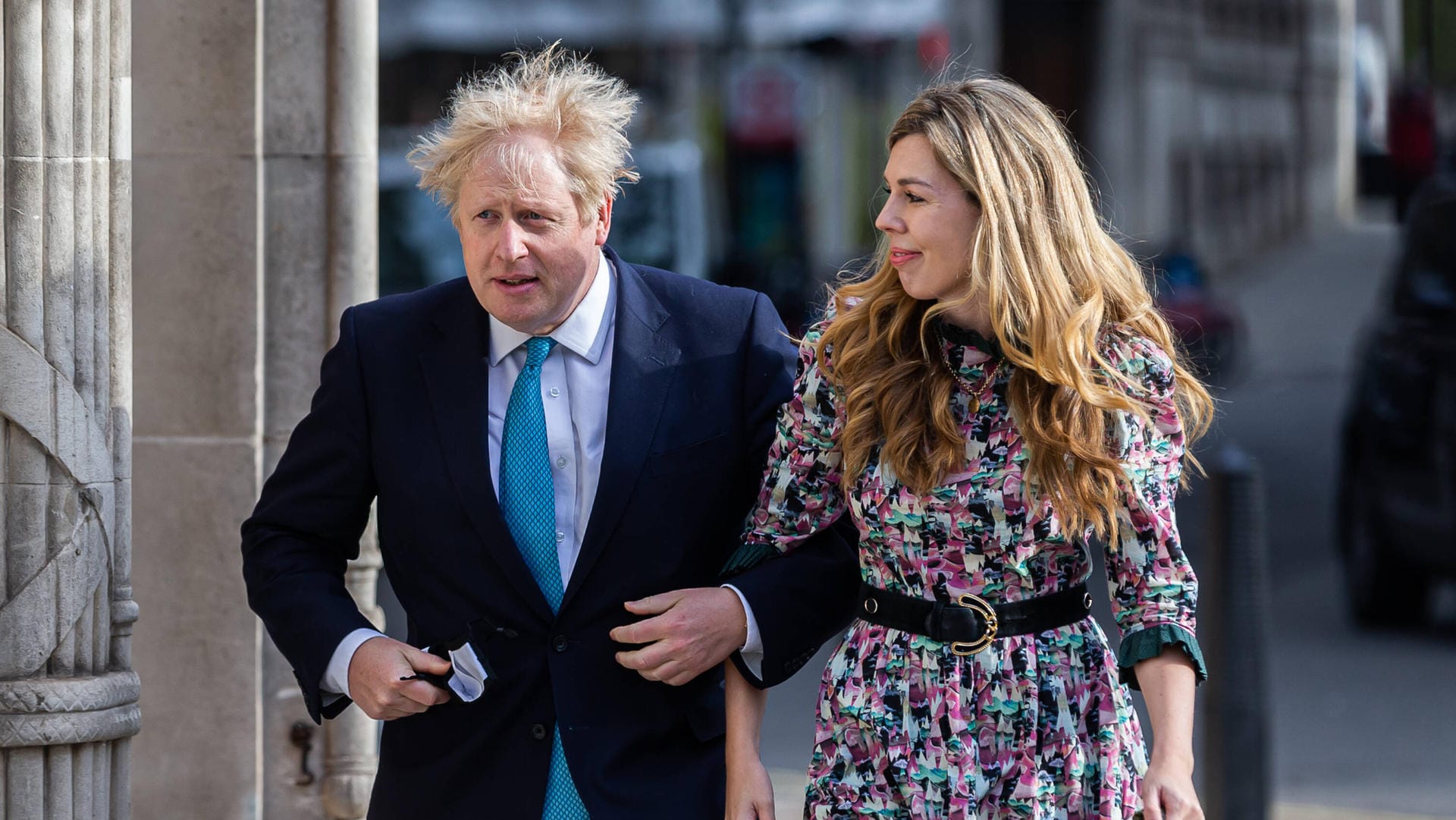 Der britische Premierminister Boris Johnson und seine Freundin Carrie Symonds: 2019 reisten sie gemeinsam auf die Karibikinsel. Der britische Premierminister Boris Johnson und seine Freundin Carrie Symonds: 2019 reisten sie gemeinsam auf die Karibikinsel.