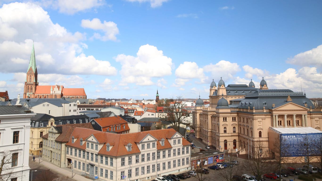 Landeshauptstadt Schwerin: Sie liegt im Ladenetz-Ranking ganz hinten.